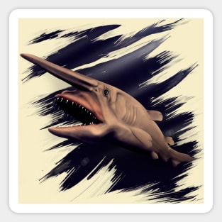 Goblin shark wall art Magnet
